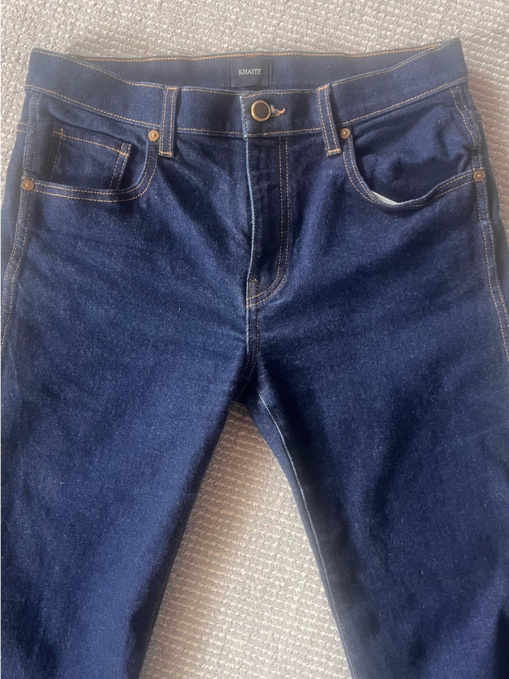 Khaite Wendell Jeans in dark wash